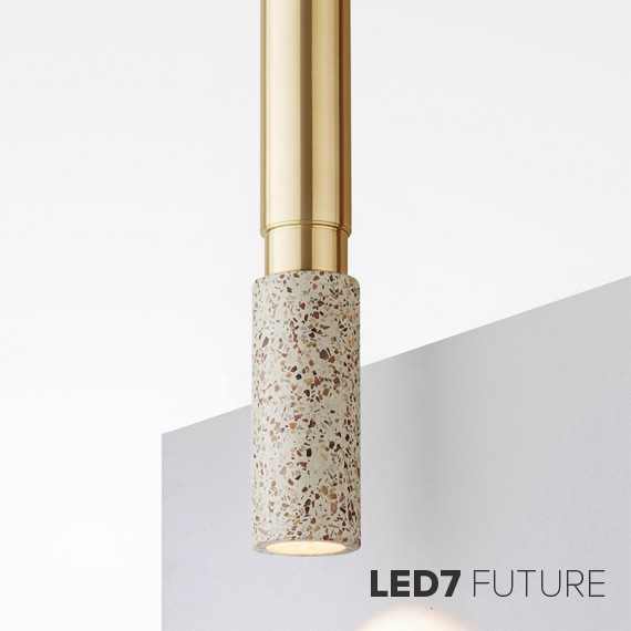 Loft Industry Modern - Stone Stick Brass V2